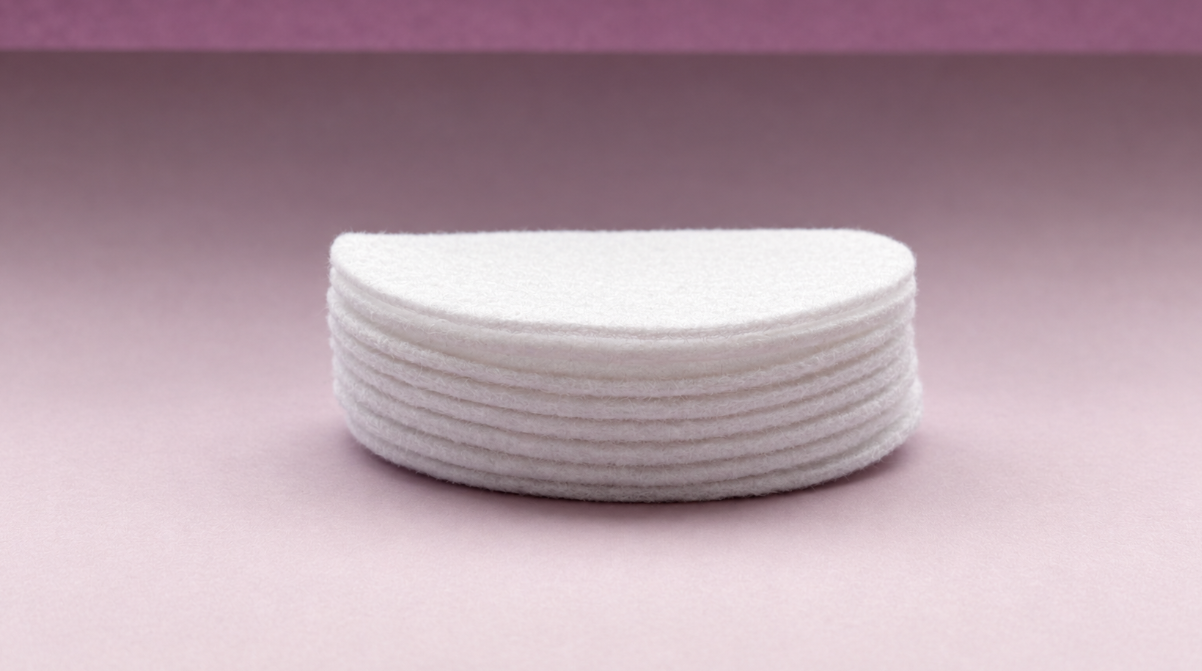 White Felt Circles - Image 3